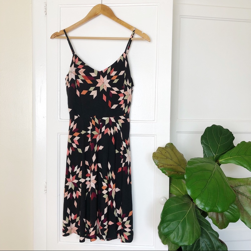 GAP Geometric Pattern Mini Cami Dress NWT XS